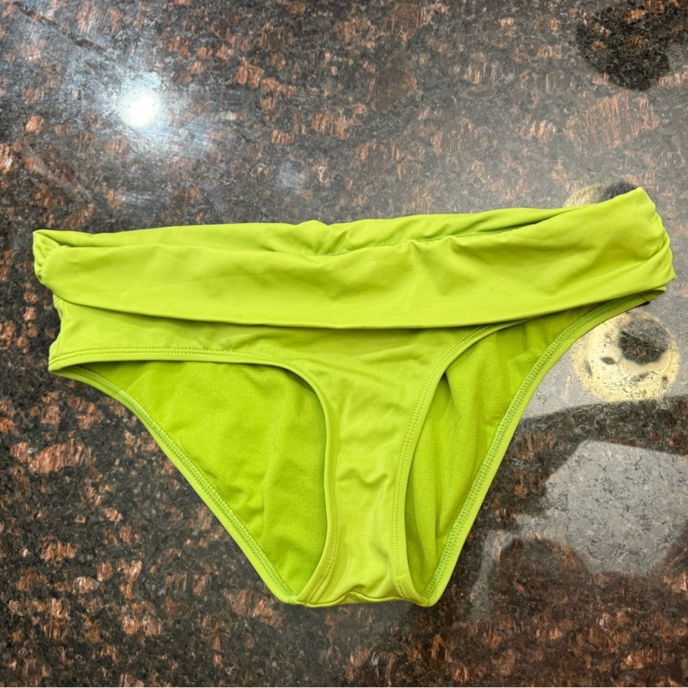 Black Poppy Lime/Bright Olive Green Swim bottom